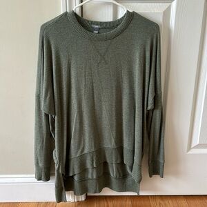 Aerie sage green sweater. Size extra small.